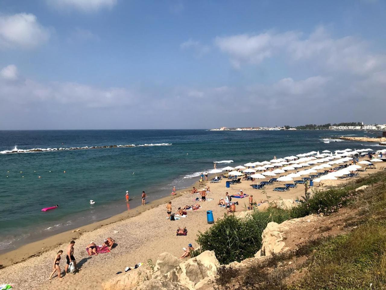 Dreamy 2 Bed Apartment By The Sea Paphos Eksteriør billede